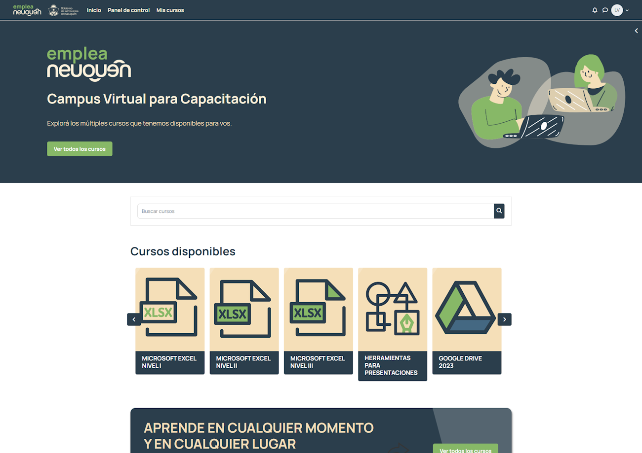 Campus Virtual de Emplea Neuquén